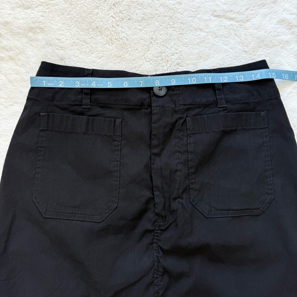 MAEVE women black cotton skirt size M - Picture 6 of 7
